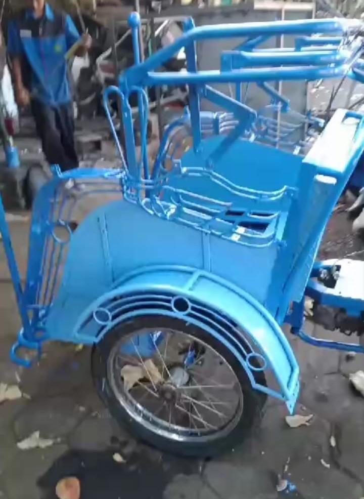 MODIFIKASI BECAK MOTOR DI JOGJA