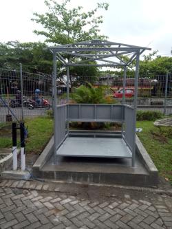 pembuatan gardu pos